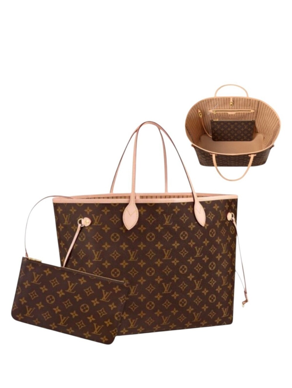 Like NEW!!! Louis Vuitton LV Monogram Neverfull GM Tote Bag In GREAT CONDITION